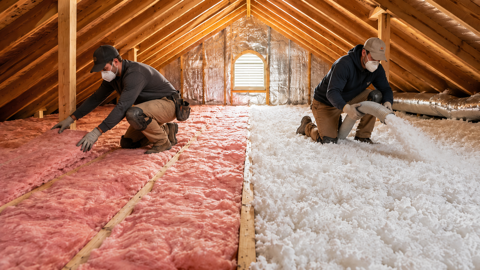 Fiberglass vs. Blown In Insulation Which Is Better for Texas Attics